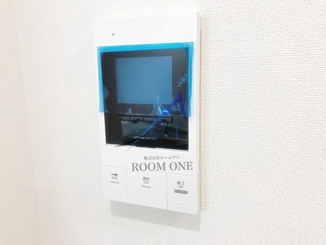 ラ・ベルメールのセキュリティ|モニター付きインターホンです。