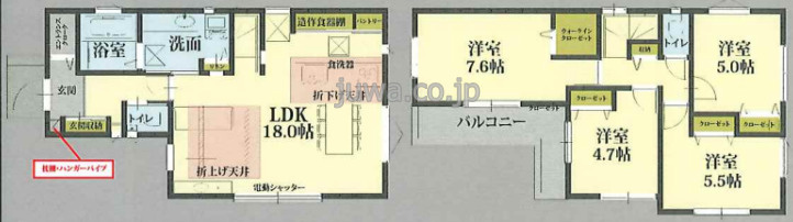 【新築分譲住宅】ふじみ野市鶴ケ舞6期の間取り