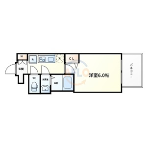 プレサンス深江橋ラヴィゲートの間取り|プレサンス深江橋ラヴィゲート　間取り