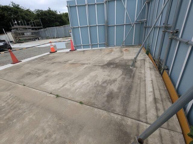 上大槻作業場の外観