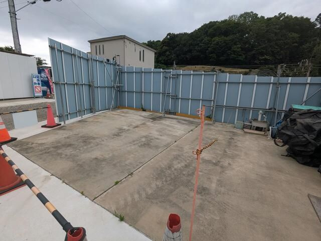 上大槻作業場の外観