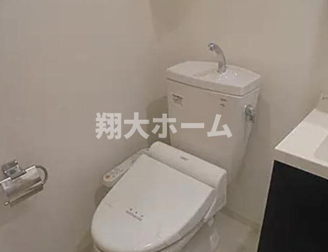 台東区蔵前４丁目の賃貸マンションのトイレ