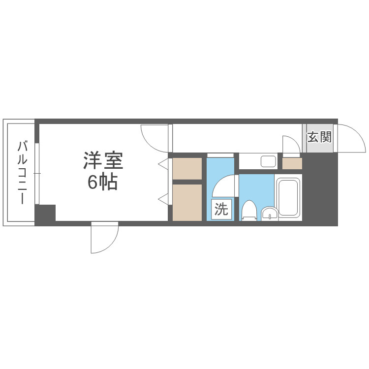 メゾンＴ・Ｏ・Ａの間取り