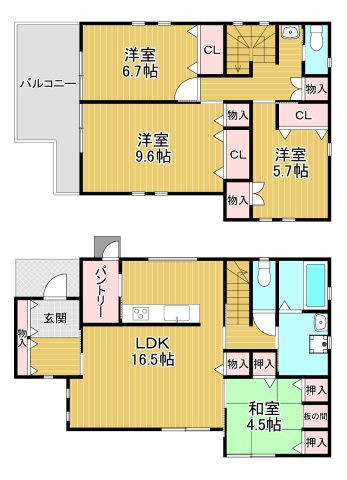 久留米市南４の間取り