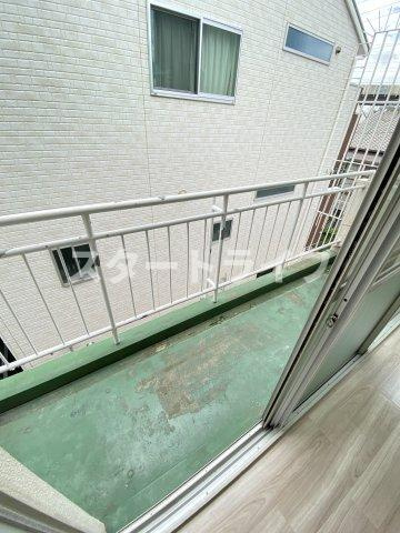 大阪市淀川区野中南１丁目の賃貸マンションのバルコニー