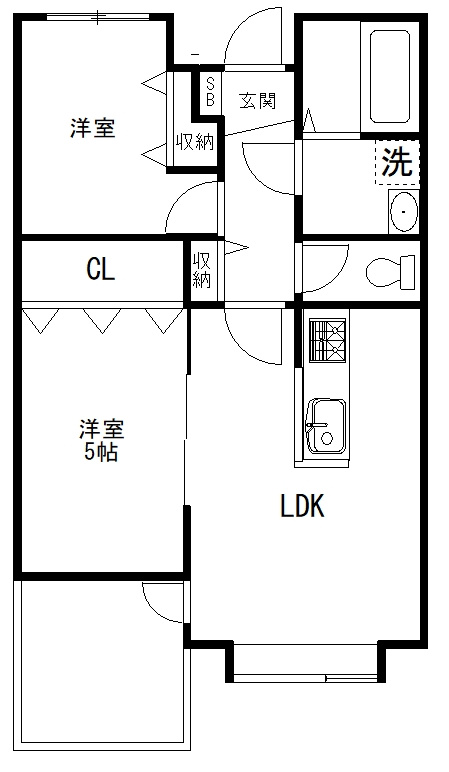 グランピリエの間取り