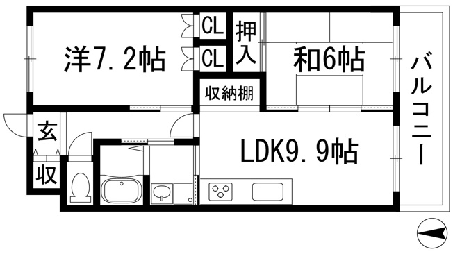 【間取り】 | AMENITY COURT K.I