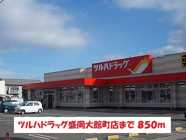 ジェルメメゾン　ＭＮの周辺|ツルハドラッグ盛岡大館町店まで850m