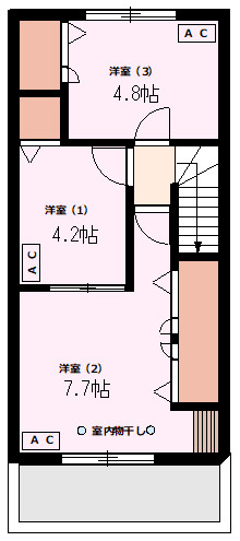 ｍｏｎｔｅ　ｒｉｖａの間取り