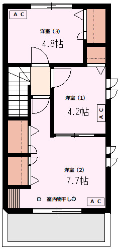 ｍｏｎｔｅ　ｒｉｖａの間取り