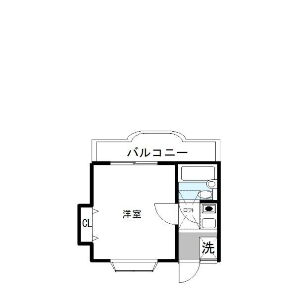 ローズガーデンタカエイ１１２番館の間取り