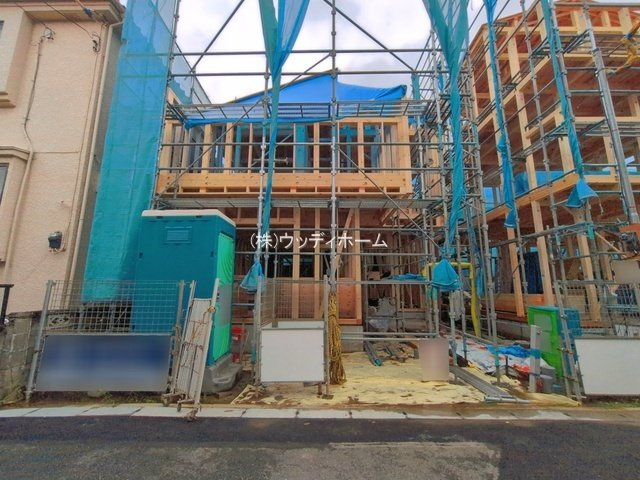 越谷市大里　新築一戸建て　1号棟の外観
