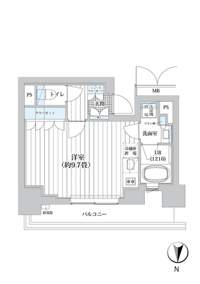 【間取り】 | ライオンズフォーシア清澄白河