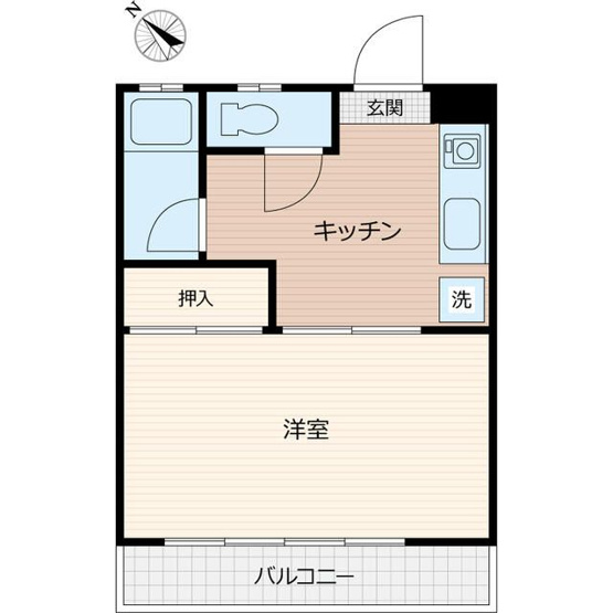 【間取り】 | 高峰コーポ2（タカミネコーポⅡ）