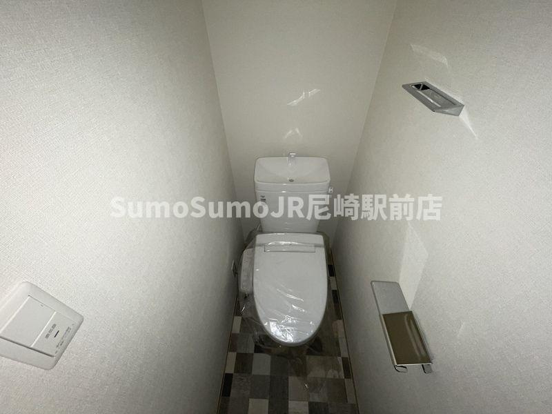 ファステート尼崎クロノスのトイレ|落ち着いたトイレです