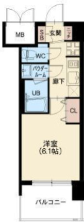 プレサンス神崎川ファインブレスの間取り