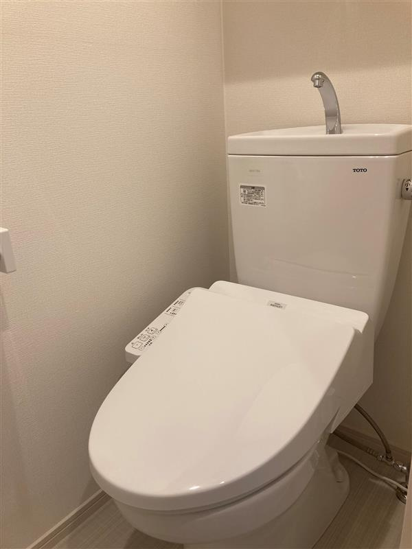リブリ・Alba中浦和のトイレ|落ち着いた色調のトイレです