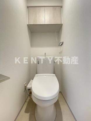 【トイレ】 | Ａｕｇｕｓｔａ Ｒｅｓｉｄｅｎｃｅ大森 | 落ち着いた色調のトイレです
