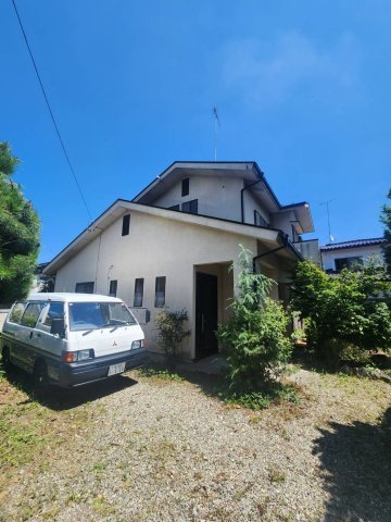 大きな家庭菜園・庭付（一部リフォーム）黒磯戸建の外観|住友林業の注文住宅　１２０坪の土地と畑　駐車もたくさんできます　少しリフォームは必要です