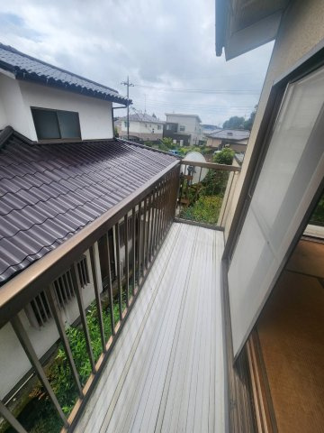 大きな家庭菜園・庭付（一部リフォーム）黒磯戸建のバルコニー|2階東側