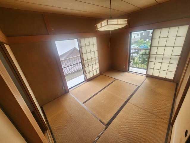 大きな家庭菜園・庭付（一部リフォーム）黒磯戸建の和室|2階東側和室