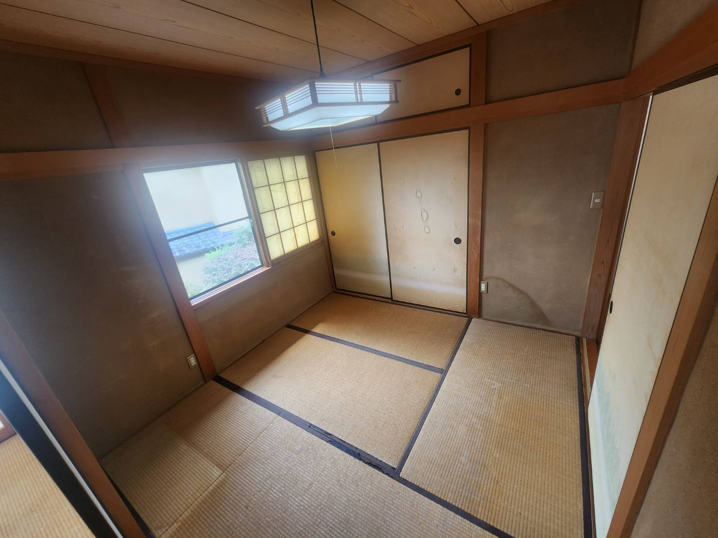 大きな家庭菜園・庭付（一部リフォーム）黒磯戸建の和室|2階西側和室