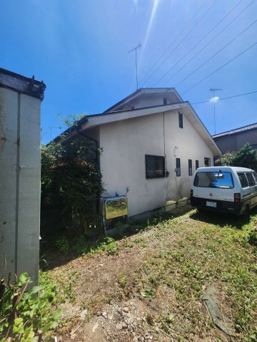 大きな家庭菜園・庭付（一部リフォーム）黒磯戸建の庭|かなりゆったりした庭です