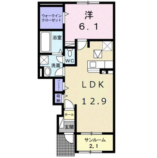 【間取り】 | ブロッサム　ヒルズ