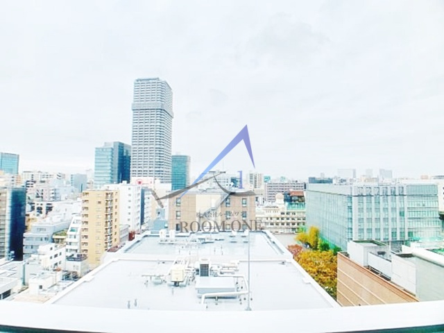 プランドール水天宮のバルコニー|展望です。