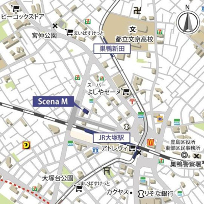 【地図】 | Ｓｃｅｎａ　Ｍ