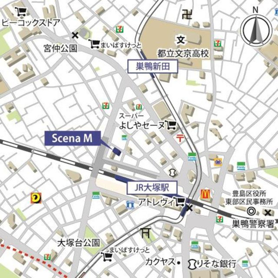 【地図】 | Ｓｃｅｎａ　Ｍ