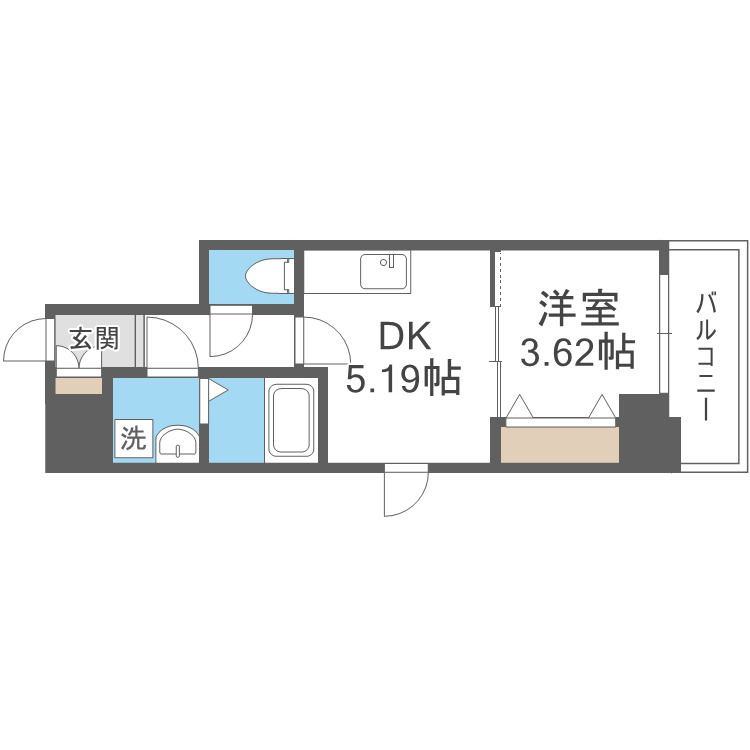 Wind Bell大宮の間取り