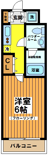 【間取り】 | グリーンハウス６