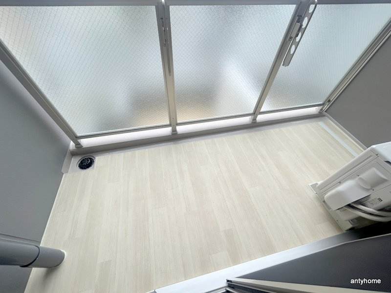 ArtizA瓦屋町Ⅱ　仲介手数料無料のバルコニー