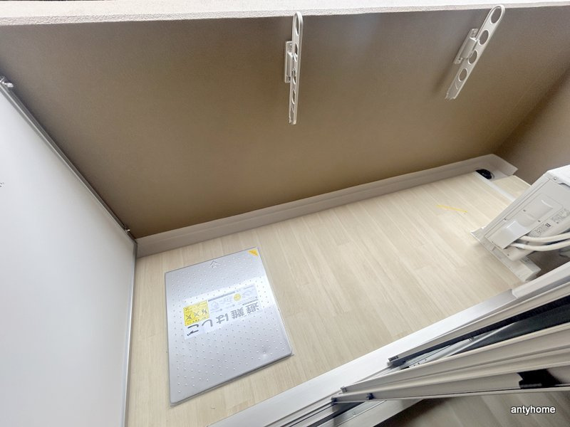 ArtizA瓦屋町Ⅱ　仲介手数料無料のバルコニー