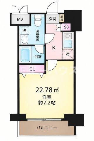 エレンシアKの間取り