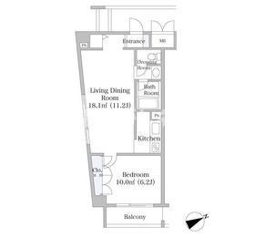 中野坂上ハイツ【高級賃貸・ブランドマンション】の間取り