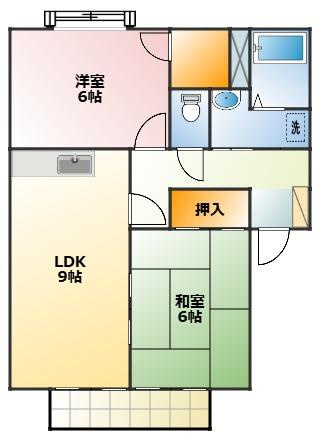 ユトリロ大岩 2の間取り
