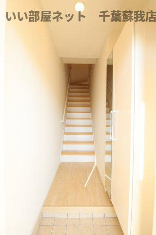 グランシャリオⅢの玄関|きれいな玄関です