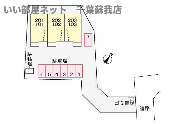 グランシャリオⅢの区画図