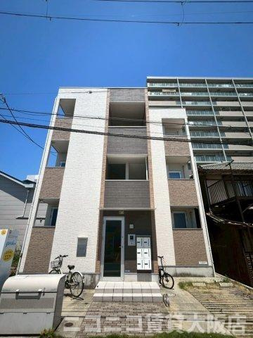 守口市長池町のアパートの外観