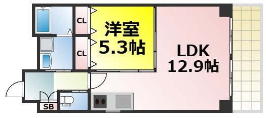 【間取り】 | CQレジデンス大阪WEST 仲介手数料無料