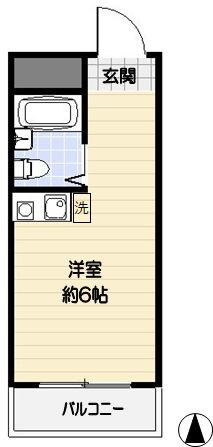 ベルデ所沢の間取り