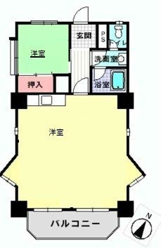 東豊エステートの間取り