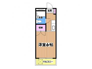 【間取り】 | エスポアールタケオ