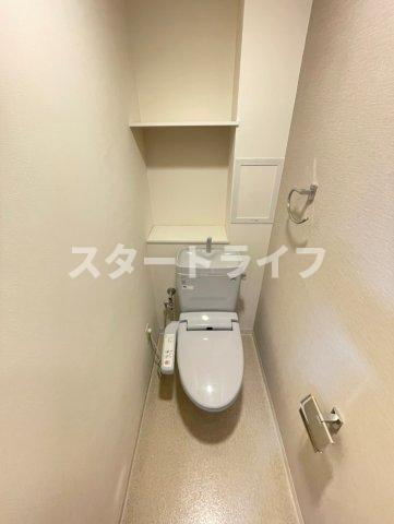 大阪市淀川区宮原１丁目の賃貸マンションのトイレ