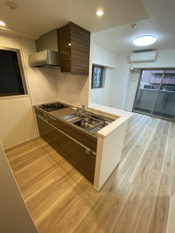 府中市宮町１丁目の賃貸マンションのキッチン
