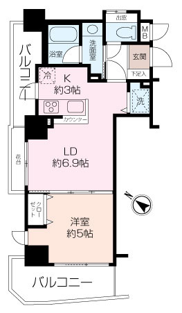 【令和3年一部リフォーム×角_部_屋】グレイスポートピュア横浜の画像