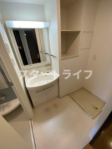 大阪市淀川区田川２丁目の賃貸マンションの洗面所