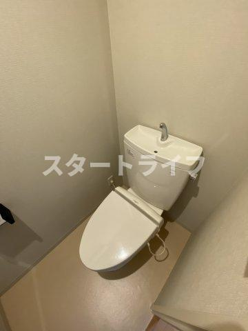 大阪市淀川区田川２丁目の賃貸マンションのトイレ